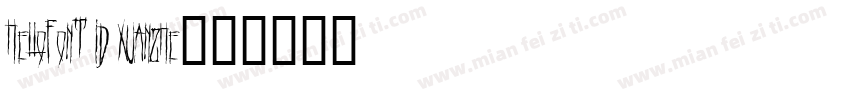 HelloFont ID XuanZhe字体转换